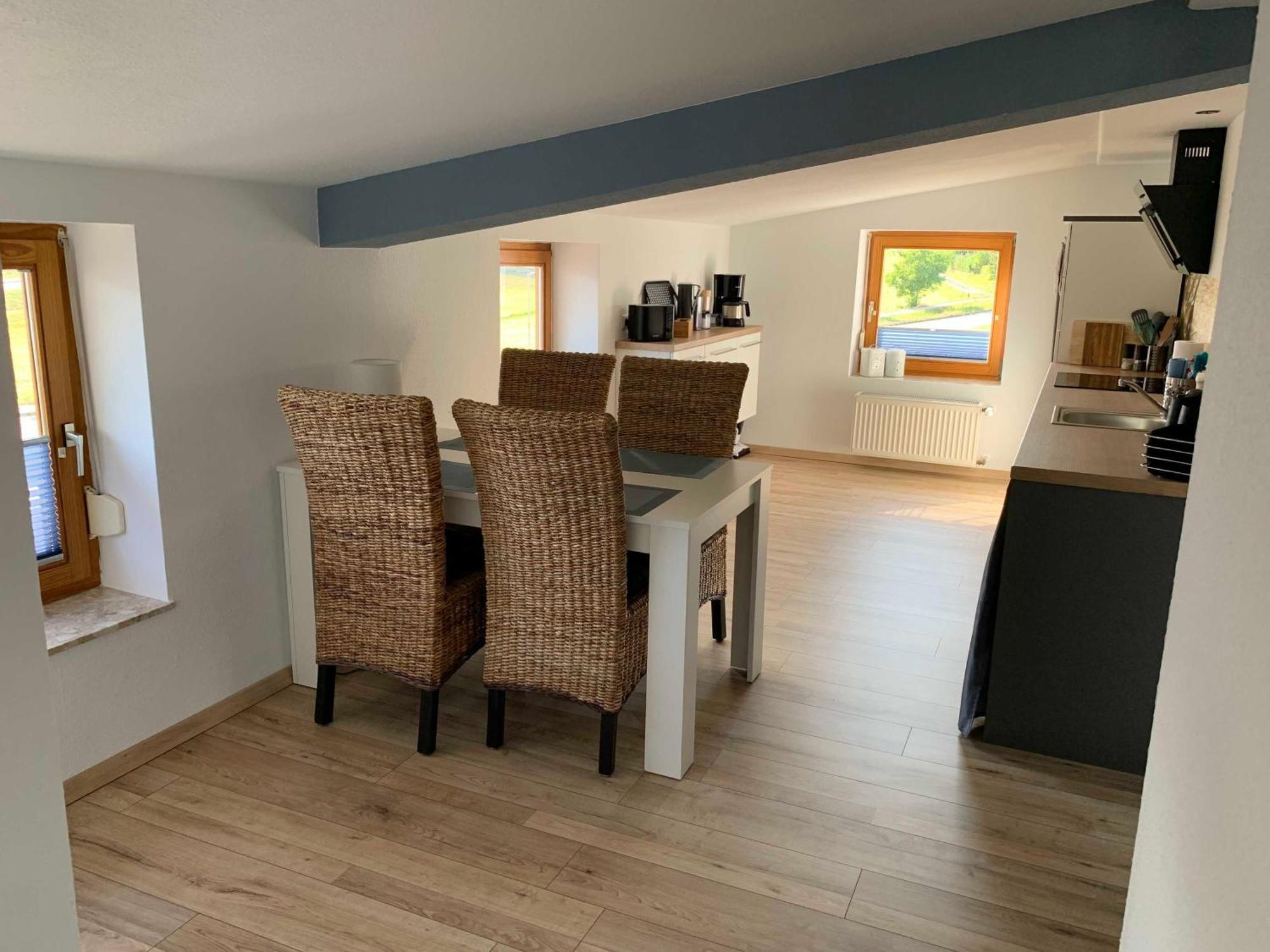 Ferienwohnung In Den Wiesen Albertshausen Exterior foto